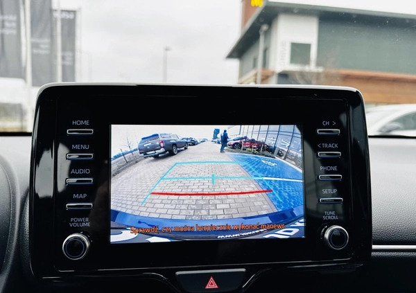 Toyota Yaris cena 67800 przebieg: 62334, rok produkcji 2020 z Gdańsk małe 154